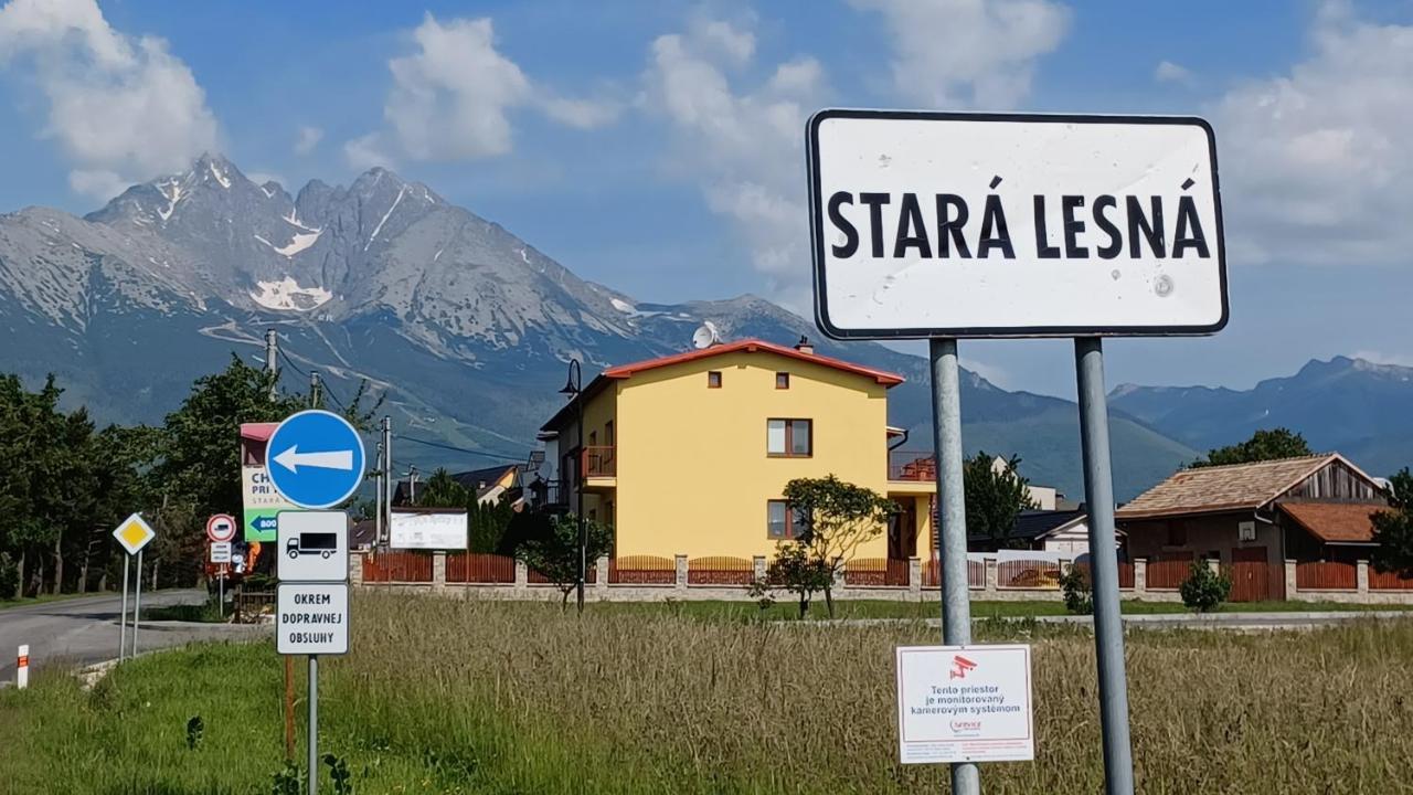 Privat U Eriky Hotel Stara Lesna Bagian luar foto